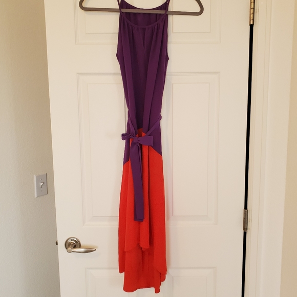 Antonio Melani Colorblock Hi-Low Dress - Picture 2 of 4